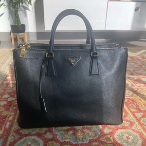 Prada Saffiano Lux Large Tote - Authentic